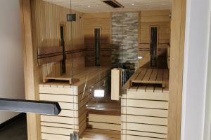 Luxus Kombi Sauna 