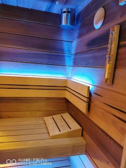 Luxus Kombi Bio Sauna SalzInhalator SaunaZauber Bild10