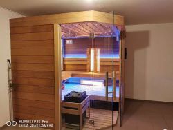 Luxus Kombi Bio Sauna SalzInhalator SaunaZauber Bild2