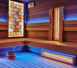 Luxus Kombi Bio Sauna SalzInhalator SaunaZauber Bild4