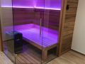 Biosauna farblicht luxus entspannung sauna finnischesauna 3
